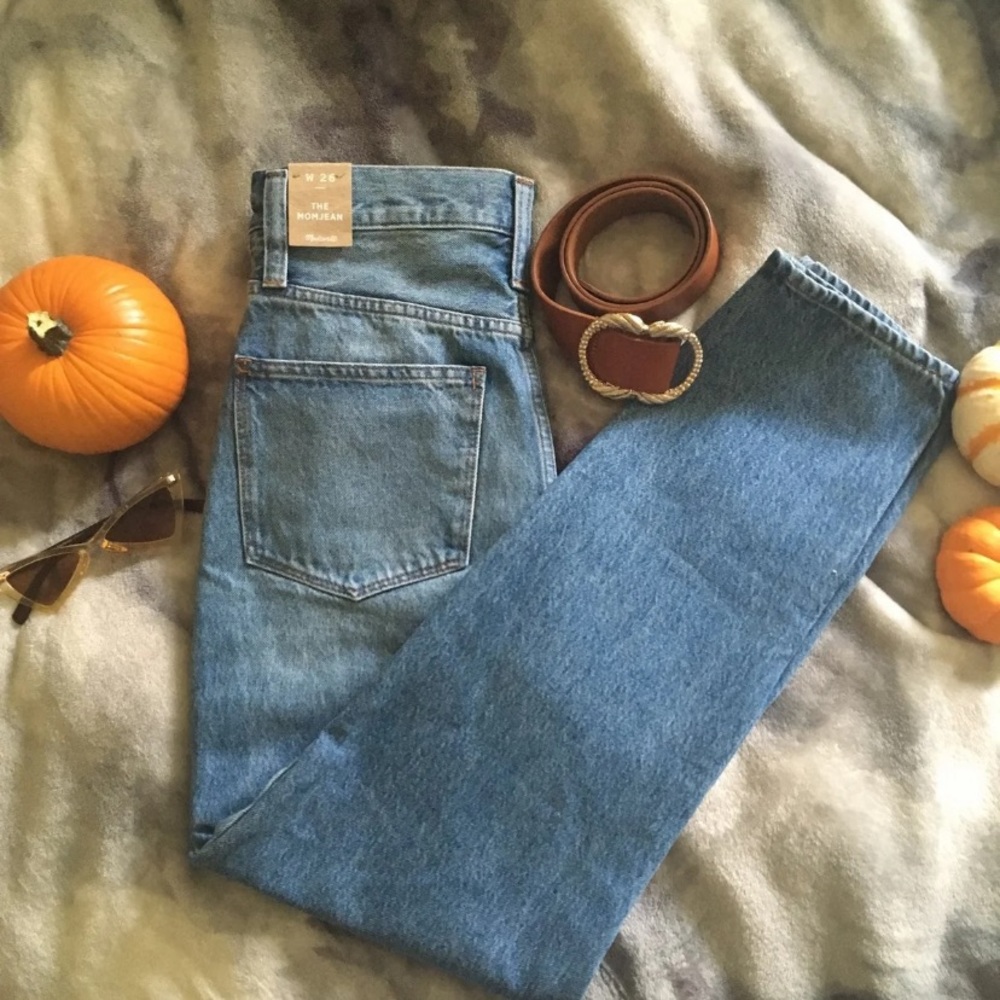 NWOT Madewell mom jeans highest waist